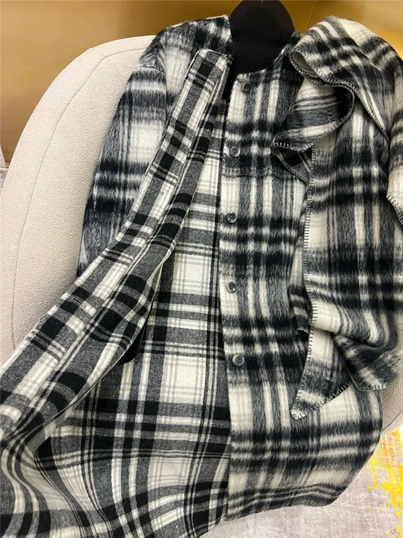 Loewe Classic Check Coat